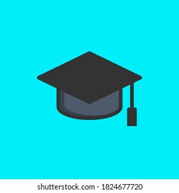 Adorable Graduation Vector Icon Template