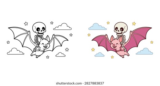 Adorable halloween characters bundle