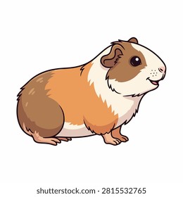 Adorable hamster with soft fur, large eyes, and tiny paws, showcasing its charming and playful nature in a detailed illustration.