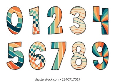 Adorable Handcrafted Good Vibes Number Set
