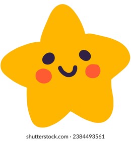 An adorable illustration star