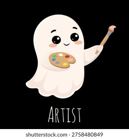 Adorable kawaii vector illustration