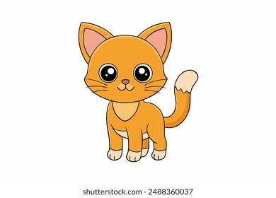 Adorable kitty poised on its hind legs, showcasing its playful personality and curiosity. Perfect for cat lovers who enjoy capturing the endearing and amusing moments of their furry friends