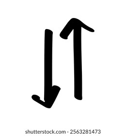 Adorable line wave sign wjite background