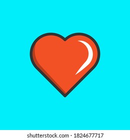 Adorable Love Vector Icon Template