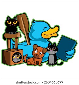 adorable pets and lots of with animal