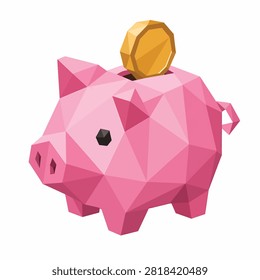 Adorable pink stuffed pig toy wearing a bright yellow decorative bow on its head