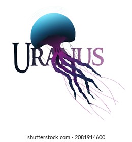 The adorable planet jellyfish named Uranus