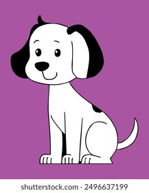 adorable puppy vector, cute dog vector, dog vector illustrations, charming animal graphics, drawings for vector artwork, t-shirt desin