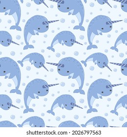 adorables animales marinos sin fisuras, papel pintado, dibujos animados, scrapbooking.