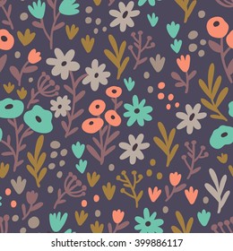 adorable seamless floral pattern