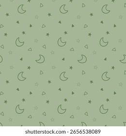 Adorable seamless pattern Perfect for children’s clothing, baby bedding, nursery decor, and wallpapers. This hand-drawn vector design uses soft pastel colors, ideal for infant and toddler products.