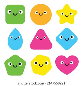 Adorable set of different rounded shapes which are fully editable.