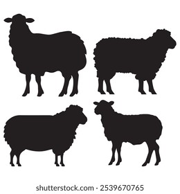 Adorable Sheep Icon for Farm and Animal Themes