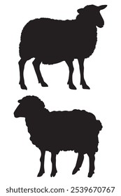 Adorable Sheep Icon for Farm and Animal Themes