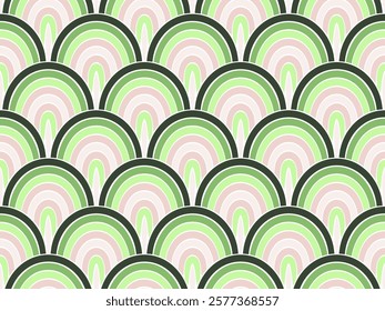 Adorable snake skin scales vector repeat pattern. Cheerful snakeskin texture. Clothing snake squama print. Dreamy reptile squama background. Asian traditional pattern.