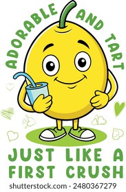 Adorable and Tart, Just Like First Crush Design.