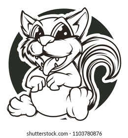 ADORABLE WOLF CHARACTER