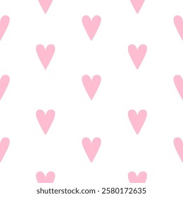 Adoring Valentine Hearts seamless pattern