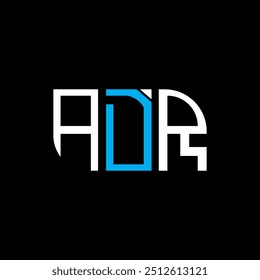 ADR logo design, ADR simple and modern logo.
 ADR luxurious alphabet design