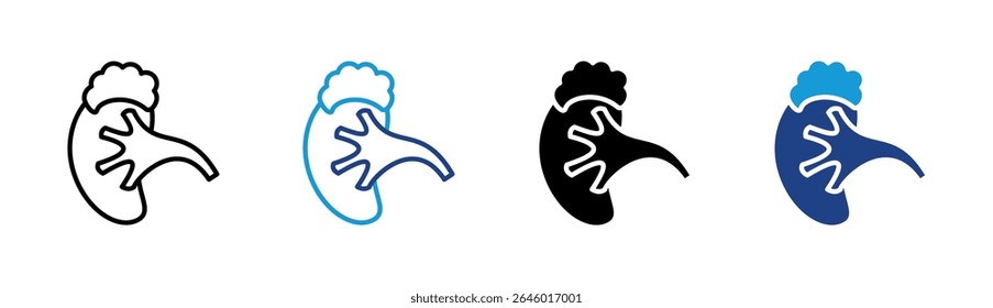 Adrenal Icon Element For Design