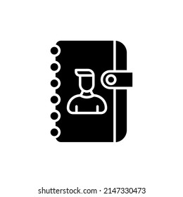 Adress Book icon in vector. logotype