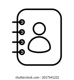 Adress book symbol icon vector illustration graphic design
