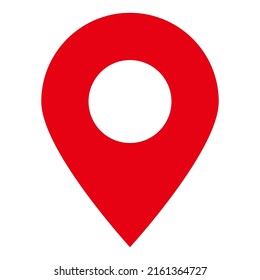 adress icon vector pin map gps location color icon , map pin icon, navigation icon