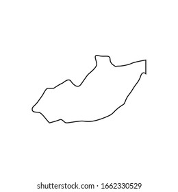 Adryaman region map, country of Turkey