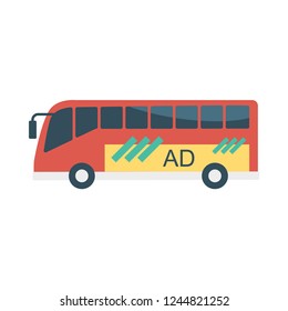 ads  advertisement   bus 