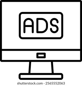 Ads Icon Symbol Art Sign
