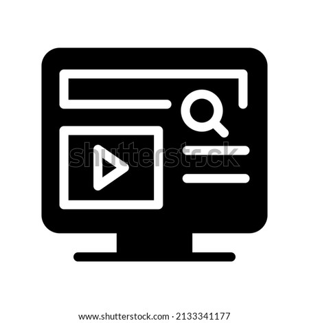 Ads Icon Vector Symbol Design Illustration