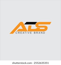 ADS initial logo design icon 