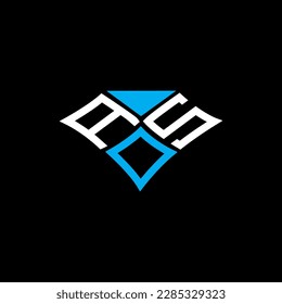 ADS letter logo creative design with vector graphic, ADS simple and modern logo.