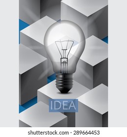 Ads with a light bulb idea