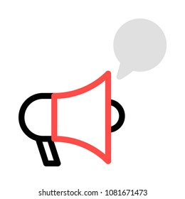 ads megaphone announcement 