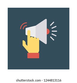 ads  megaphone   touch  