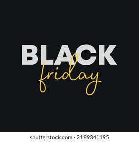 For ads, sales,promo. Vector Black Friday.