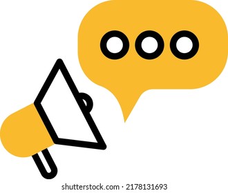 Ads sms, illustration, vector on a white background.