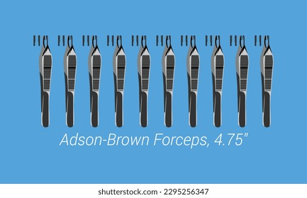 Adson Brown Forceps for medical tool