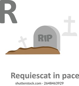 Alfabeto adulto, piada, letra R, grave