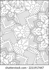 Adult Coloring Page. Mandala Coloring Page. Mandala. Kdp Coloring Page
