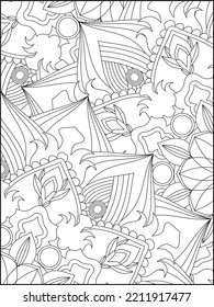 Adult Coloring Page. Mandala Coloring Page. Mandala. Kdp Coloring Page