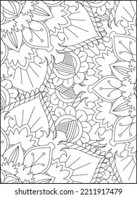 Adult Coloring Page. Mandala Coloring Page. Mandala. Kdp Coloring Page