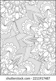 Adult Coloring Page. Mandala Coloring Page. Mandala. Kdp Coloring Page