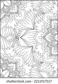 Adult Coloring Page. Mandala Coloring Page. Mandala. Kdp Coloring Page