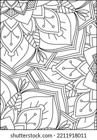 Adult Coloring Page. Mandala Coloring Page. Mandala. Kdp Coloring Page