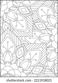 Adult Coloring Page. Mandala Coloring Page. Mandala. Kdp Coloring Page