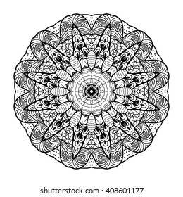 Coloring Book Mandala Art Coloring Book