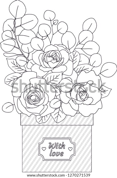 advanced coloring pages roses